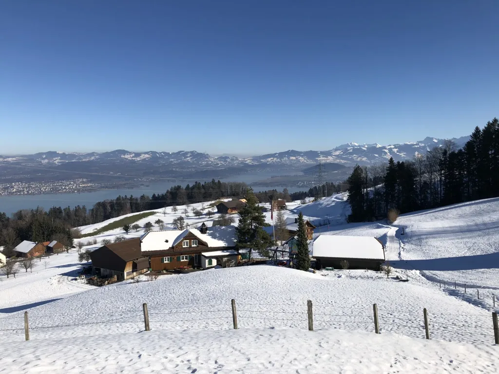 Feusisberg Richtung  Obersee