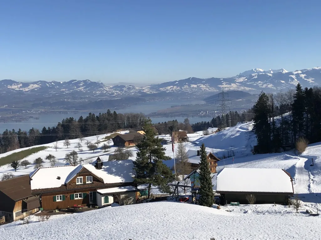 Blick zum Säntis